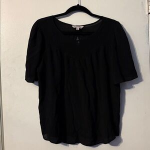 Nanette Lepore Black Blouse